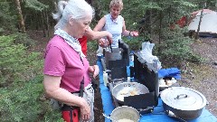 Ruth Bennett McDougal Dorrough; Mary Coffin; camp cooking; Hiking; NCT; Michigan; Pictured Rocks Outing