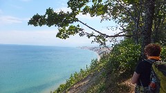 Beth Keloneva; NCT Lake Superior Lakeshore Trail; Michigan; Pictured Rocks Outing