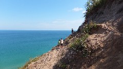 Log slide; Hiking; NCT; Michigan; Pictured Rocks Outing