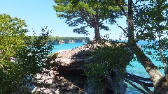 Chapel Beach; Hiking; NCT; Michigan; Pictured Rocks Outing