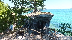 Chapel Beach; Hiking; NCT; Michigan; Pictured Rocks Outing