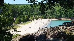 Chapel Beach; Hiking; NCT; Michigan; Pictured Rocks Outing