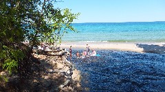 Chapel Rock Beach; Hiking; NCT; Michigan; Pictured Rocks Outing