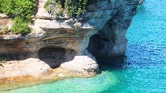 NCT Lake Superior Lakeshore Trail; Michigan; Pictured Rocks Outing