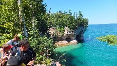 Erik Ophaug; Chad Wilde; NCT Lake Superior Lakeshore Trail; Michigan; Pictured Rocks Outing