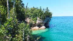 NCT Lake Superior Lakeshore Trail; Michigan; Pictured Rocks Outing