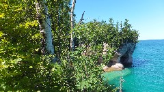 NCT Lake Superior Lakeshore Trail; Michigan; Pictured Rocks Outing