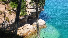 NCT Lake Superior Lakeshore Trail; Michigan; Pictured Rocks Outing