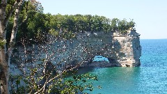 NCT Lake Superior Lakeshore Hiking Trail; Michigan; Pictured Rocks Outing