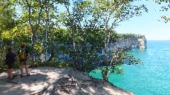 NCT Lake Superior Lakeshore Trail; Michigan; Pictured Rocks Outing