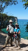 Dan Dorrough; Ruth Bennett McDougal Dorrough; ; Michigan; Pictured Rocks Outing