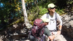 Mollie Thompson; Erik Ophaug; NCT Lake Superior Lakeshore Hiking Trail; Michigan; Pictured Rocks Outing