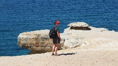 Mikie Kuhman; NCT Lake Superior Lakeshore Hiking Trail; Michigan; Pictured Rocks Outing