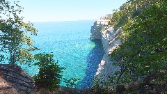 NCT Lake Superior Lakeshore Hiking Trail; Michigan; Pictured Rocks Outing