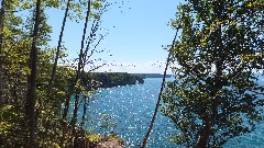 NCT Lake Superior Lakeshore Trail; Michigan; Pictured Rocks Outing