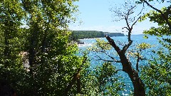 NCT Lake Superior Lakeshore Trail; ; Michigan; Pictured Rocks Outing