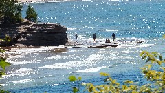 NCT Lake Superior Lakeshore Trail; Michigan; Pictured Rocks Outing