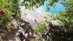 NCT Lake Superior Lakeshore Trail; Michigan; Pictured Rocks Outing