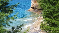 NCT Lake Superior Lakeshore Trail; Michigan; Pictured Rocks Outing