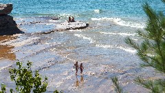 NCT Lake Superior Lakeshore Trail; Michigan; Pictured Rocks Outing