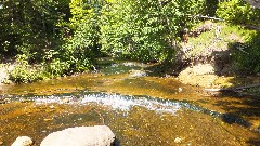 NCT Lakeshore Trail near mosquito river; Michigan; Pictured Rocks Outing