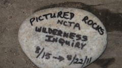 rock Pictured Rocks Outing NCTA Wilderness Inquiry 8/15 -> 8/22/2011