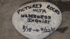 rock Pictured Rocks Outing NCTA Wilderness Inquiry 8/15 -> 8/22/2011