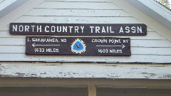 Hiking; 
Birch Grove Schoolhouse; Michigan; White Cloud; cabin