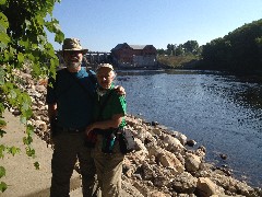 Dan Dorrough; Ruth Bennett McDougal Dorrough; Hiking; NCT; Michigan; White Cloud