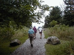 Ruth Bennett McDougal Dorrough; Jordan River Valley Hike Michigan NCT Hiking