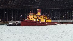 Tugboat; Two Harbors Lake Walk MN