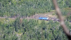 NCT/SHT; train; Gooseberry Falls State Park MN