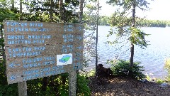 sign 
Poplar River 3 3 Mi 
Lutsen Ski Hill 5 6 mi 
Oberg Mouintain 12 4 mi
Britton Peak 18 1 mi
Carlton Peak 21 4 mi
Temperance 23 Mi