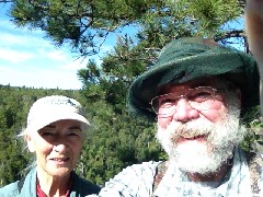 NCT; Minnesota; Rt 61 (Kadunce River Trail head); selfie