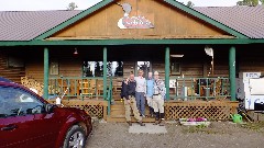 Derrick, Cheryl Passe; Ruth, Ruth Bennett McDougal Dorrough; Smittys on Snowbank; Ely MN