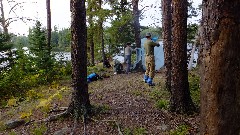 Cheryl, Derrick Passe; NCT/KEK; Medas Lake Campsite