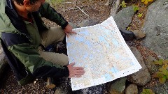 Derrick Passe; NCT/KEK; Medas Lake Campsite; Viewing the map