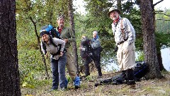 Cheryl, Derrick Passe; Ruth, Dan Dorrough; NCT/Kek; Medas Lake Campsite; Kekekabic Trail Ely MN