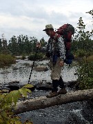 Ruth Bennett McDougal Dorrough; Log bridge; NCT/Kek; Kekekabic Trail MN