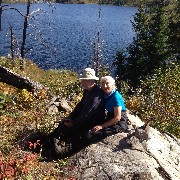 Dan, Ruth Bennett McDougal Dorrough; NCT/Kek; Kekekabic Trail; MN