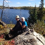 Dan, Ruth Bennett McDougal Dorrough; NCT/Kek; Kekekabic Trail; MN