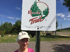 Ruth Bennett McDougal Dorrough; NCT; Mesabi Trail; Hibbing, MN