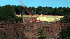 mining operation; NCT; Mesabi Trail; Virginia, MN