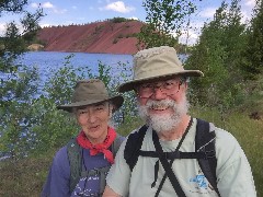 Ruth Bennett McDougal Dorrough; Dan Dorrough; NCT/Mesabi, MN; selfie