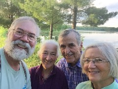 Dan Dorrough; Ruth Bennett McDougal Dorrough; Jerry, Beth Trout; selfie