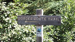 Hiking; NCT; Minnesota; Border Route
sign Border Route Trail