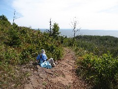 Ruth Bennett McDougal Dorrough; NCT; Minnesota; Lake Superior Hike