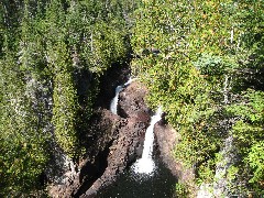 NCT; Minnesota; Lake Superior Hike Devils Kettle Falls