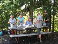 Gail Glendon; Mary Coffin; Phoebe Alden; Eric Weber; Maureen (Mo) Mayo; NCT; Minnesota; Lake Superior Hike