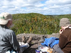 Ruth Bennett McDougal Dorrough; Maureen (Mo) Mayo; NCT; Minnesota; Lake Superior Hike; Bear Lake